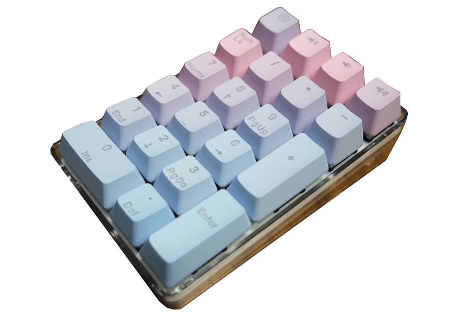 NUMPAD KEYCAP MECHANICAL CUSTOM KEYBOARD RG